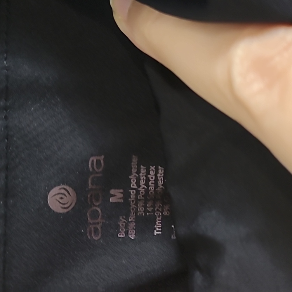 Apana Womens Black  Jogger Pants Size M - Picture 5 of 10